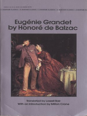 cover image of EUGENIE GRANDET